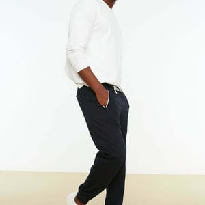 Essential Printed Zipped Pocket Men's Sweatpants