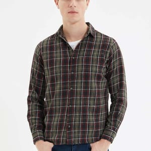 Checked Slim Fit Shirt