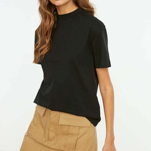 Crew Neck Women's T-Shirt Crew Neck Women's T-Shirt - Casual T-Shirt 93