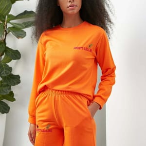 Crew Neck Embroidered Top & Shorts Set - Co-ord Sets 24
