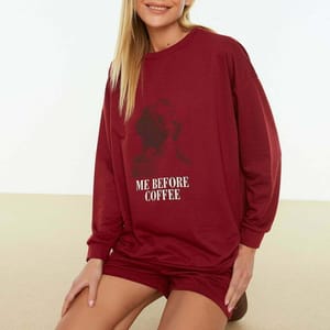 Crew Neck Top & Shorts Set