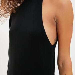 Knitted One Shoulder Dress - Mini Dresses 36