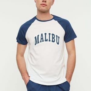 Blue Blue Essential Knitted Top And Pant Men's Pajamas Set Trendyol - Men's Pyjama Sets 26