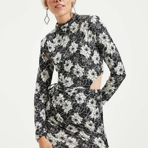 Waist Detailed Dress Trendyol - Women's Mini Dresses 1