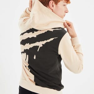 Two Tone Color Block Men's Hoodie - Hoodies 14