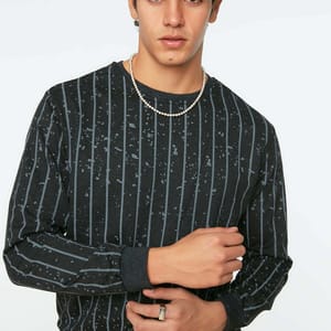 Regular Fit Crew Neck Sweatshirt Trendyol - Men's Sweatshirts 32