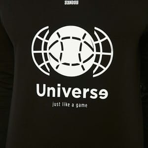 Graphic Black Men's Hoodie - Hoodies 32