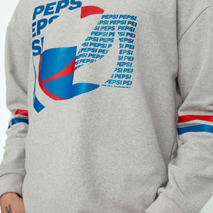 Pepsico Printed Sweatshirt Trendyol - Women's Hoodies 23