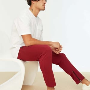 Drawstring Zip Detail Sweatpants Drawstring Zip Detail Sweatpants - Sweatpants 31