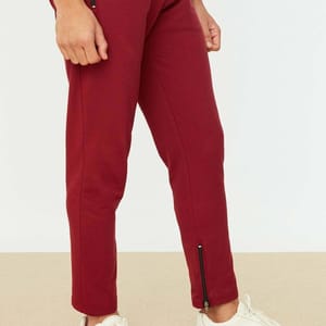 Drawstring Zip Detail Sweatpants Drawstring Zip Detail Sweatpants - Sweatpants 32