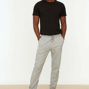 Regular Fit Elastic Sweatpants - Sweatpants 33