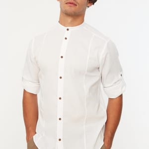 Checked Extra Slim Fit Shirt Trendyol - Men's Long Sleeves Shirts 28