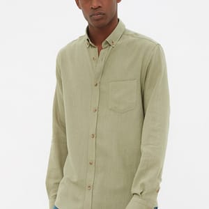 Button Down Slim Fit Shirt