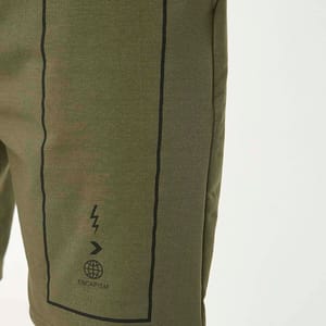 Drawstring Shorts Mid Green