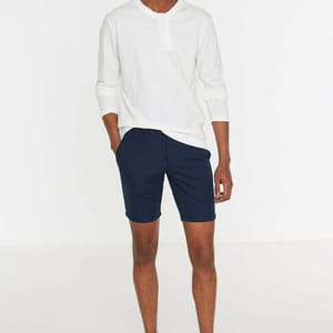 Basic Regular Fit T-Shirt Trendyol - Men's Long Sleeve T-Shirt 18