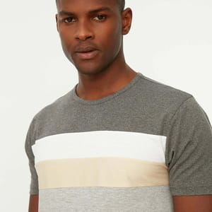 Trendyol - Men's Short Sleeve T-Shirt 45