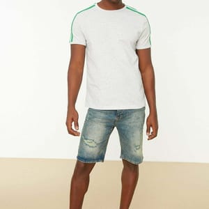 Trendyol - Men's Short Sleeve T-Shirt 18