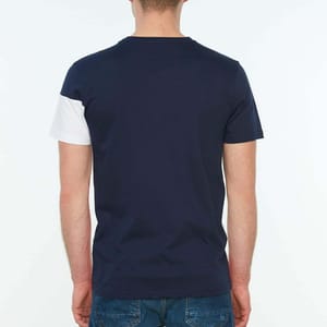 Multi Color Diagonal Block Crew Neck Men's T-Shirt Multi Color Diagonal Block Crew Neck Men's T-Shirt - Short Sleeve T-Shirt 23