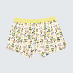 3 Pack Assorted Light Multicolored Mens Boxers - Boxers 34