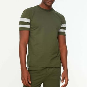 Stripe Detail T-Shirt + Shorts Set