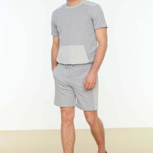 2-Piece Line Pocket Tracksuit Set Grey 2-Piece Line Pocket Tracksuit Set Grey - Tracksuit Sets 23