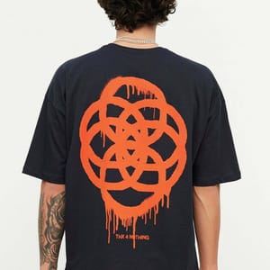 Printed Oversize Crew Neck Men's T-Shirt Printed Oversize Crew Neck Men's T-Shirt - Short Sleeve T-Shirt 25