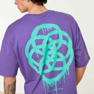 Printed Oversize Crew Neck Men's T-Shirt Printed Oversize Crew Neck Men's T-Shirt - Short Sleeve T-Shirt 47