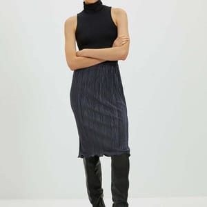 Pleated Midi Skirt Trendyol - Women's Midi Skirts 22