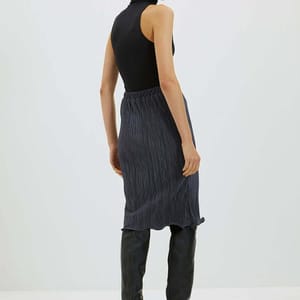 Pleated Midi Skirt Trendyol - Women's Midi Skirts 25