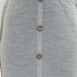 Button Detailed Knitwear Skirt Button Detailed Knitwear Skirt - Midi Skirts 36