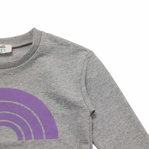 Gray Printed Boy Knitted Slim Sweatshirt Grey Printed Boy Knitted Slim Sweatshirt - Sweatshirts 76