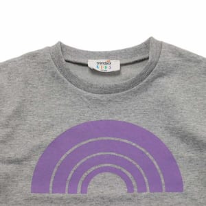 Gray Printed Boy Knitted Slim Sweatshirt Grey Printed Boy Knitted Slim Sweatshirt - Sweatshirts 77