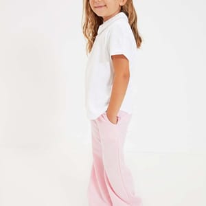 White Kids Essential Girls’ Polo T-Shirt - Polo Shirts 35