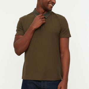 Polo Collar T-Shirt Trendyol - Men's Polo T-Shirts 41