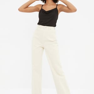 Trendyol - Women's Straight Jeans 22