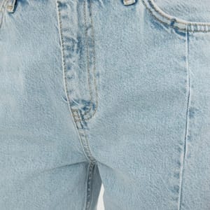 Light Slit Stitch Detail High Waist Bootcut Jeans - Straight Jeans 23
