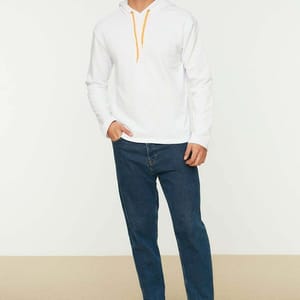 White Essential Men's Hoodie White Essential Men's Hoodie - Hoodies 28