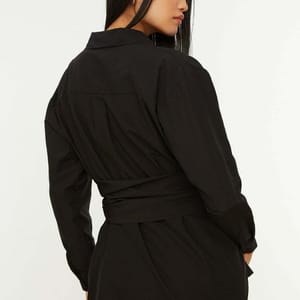10_org_zoom Belt Buckle Detailed Shirt - Shirts & Blouses 44