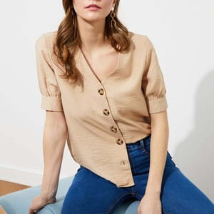 Button Down Top