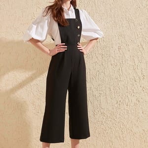 Button Detailed Jumpsuit - Jumpsuits 25