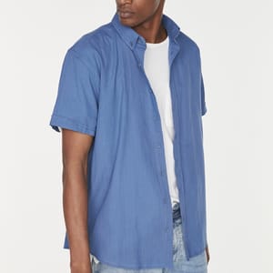 Button Down Regular Fit Shirt - Short Sleeves Shirts 42