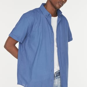 Button Down Regular Fit Shirt - Short Sleeves Shirts 43