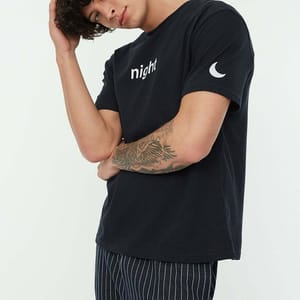 Printed Knitted Pajamas Set - Co-ord Sets 20