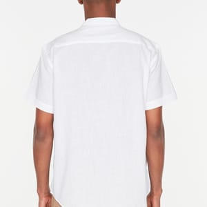 4_org_zoom Grandad Collar Regular Fit Shirt - Short Sleeves Shirts 24