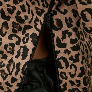 Leopard Print Hooded Sweatshirt - Sweatshirts 17