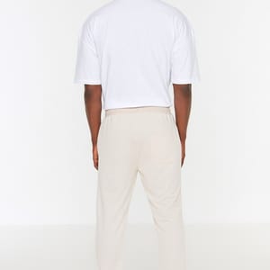 5_org_zoom Piping Detail Cuffed Sweatpants - Sweatpants 24