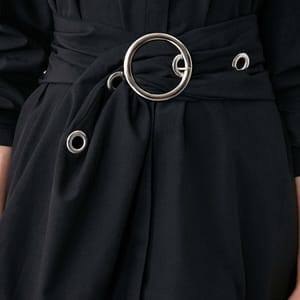 8_org_zoom Belt Buckle Detailed Shirt - Shirts & Blouses 48