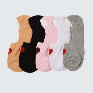 5 Pack Knitted Socks - Socks