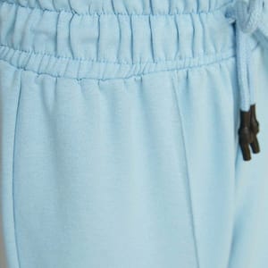 Blue High Waist Flare Women's Sweatpant - Sweatpants 18