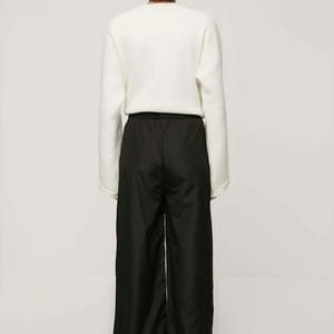 Pocket Detail Wide Leg Sweatpant Pocket Detail Wide Leg Sweatpant - Sweatpants 24